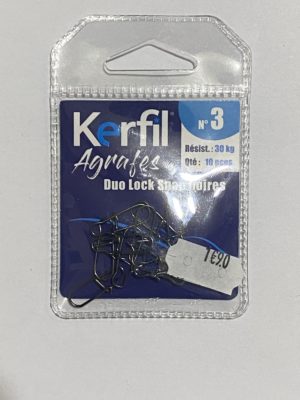 AGRAFE DUO LOCK SNAP NOIR – Image 2
