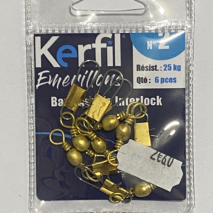 EMERILLON BARIL AGRAFE INTERLOCK