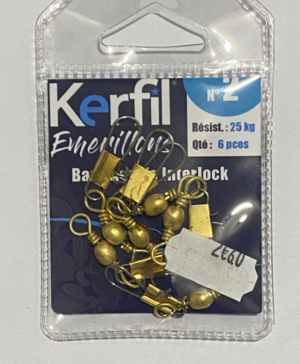 EMERILLON BARIL AGRAFE INTERLOCK