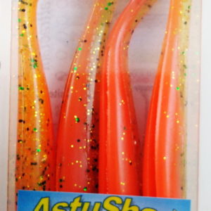 LS AstuShad 85- Orange Tropic- Pack de 4 corps