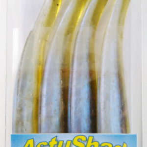 LS AstuShad 85- Vert AYU- Pack de 4 corps