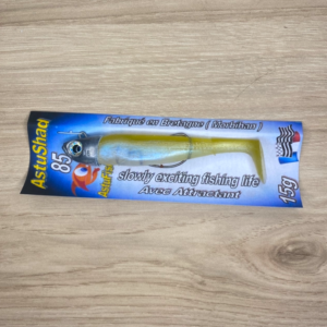 Leurre souple AstuShad 85 – Vert Ayu- Combo
