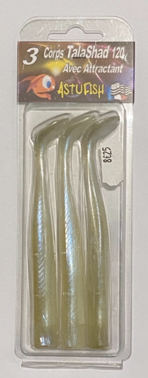 LS TalaShad 120 - Vert Ayu - Pack de 3 corps