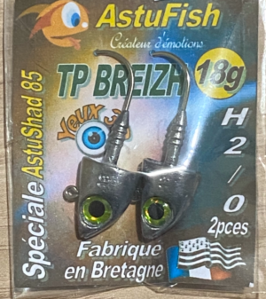TP Breizh AstuShad 85 - 2/blister- Y:3D Emeraude