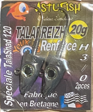 TP Breizh TalaShad 120 - 2/blister- Y:3D Argent